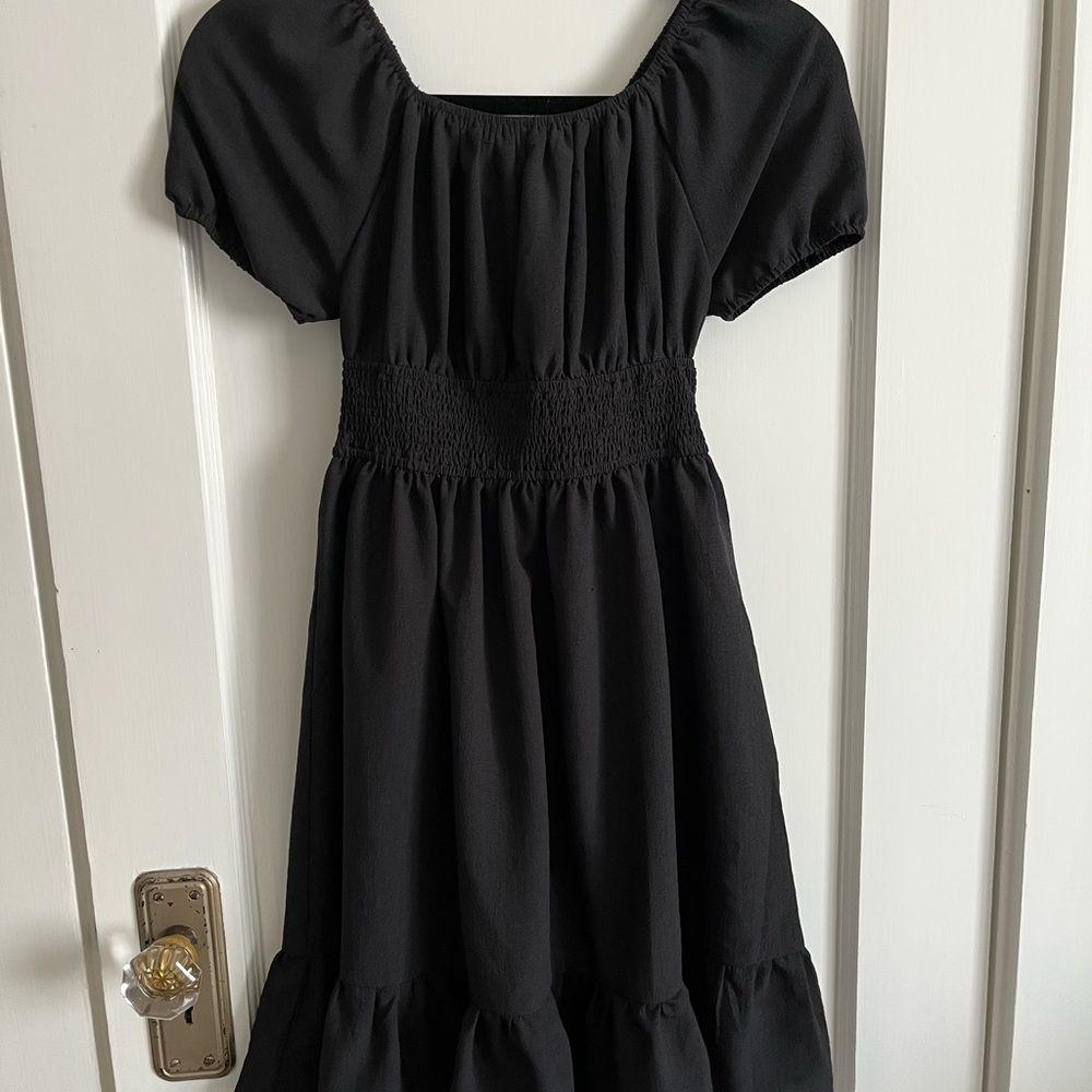 Girls Black Dress